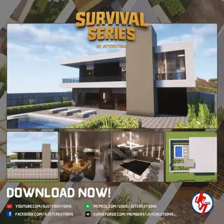 Survival Modern House #94 (Achievements On)