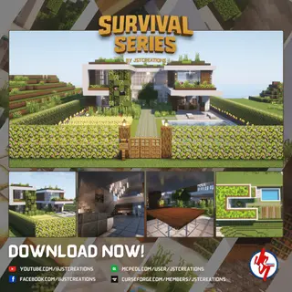 Survival Modern House #91 (Achievements On)