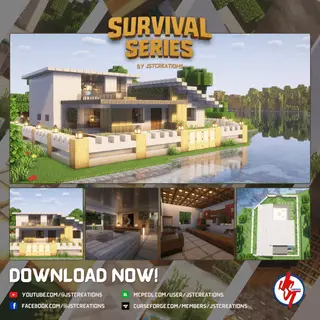 Survival Modern House #14 (Achievements On)