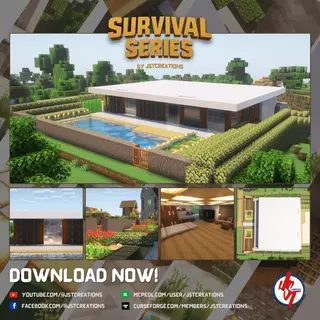 Survival Modern House #32 (Achievements On)