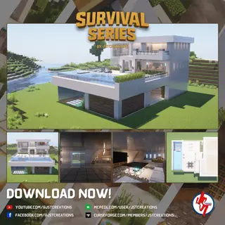 Survival Modern House #80 (Achievements On)