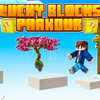 Lucky Blocks Parkour