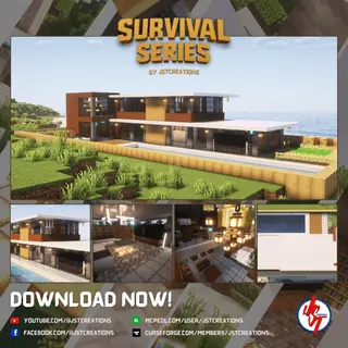 Survival Modern House #41 (Achievements On)