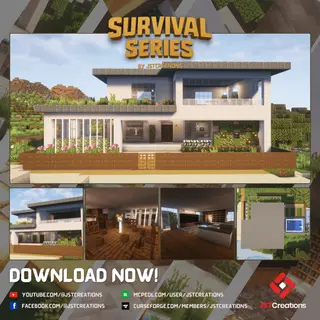 Survival Modern House #107 (Achievements On)