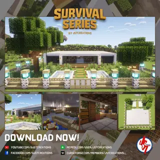 Survival Modern House #15 (Achievements On)