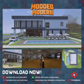 Modded Modern House #7 (With Furnitures)