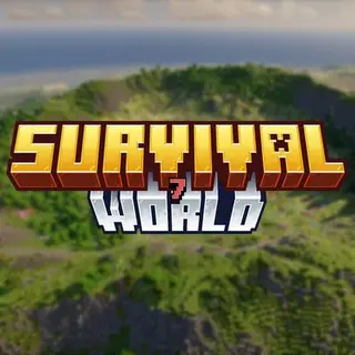 Flowering Volcano - Survival World #7 (Achievements On)
