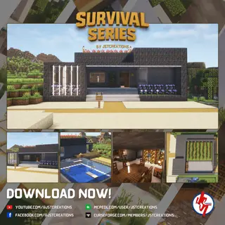 Survival Modern House #59 (Achievements On)