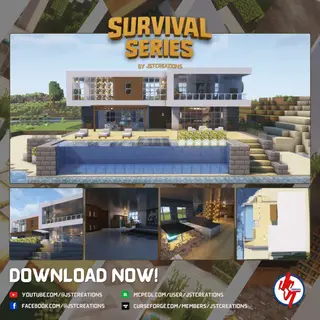 Survival Modern House #84 (Achievements On)