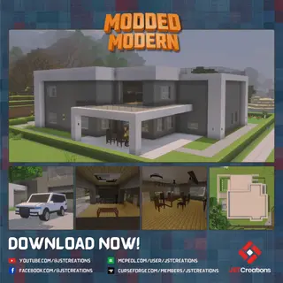 Modded Modern House #10 (With Furnitures)