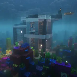 Small Underwater House