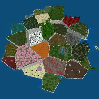 Multi-Biome Survival Island
