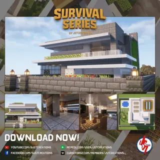 Survival Modern House #96 (Achievements On)