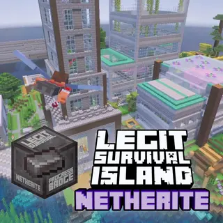 Legit Survival Island NETHERITE