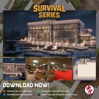 Survival Modern House #97 (Achievements On)