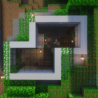 Simple Modern Jungle House