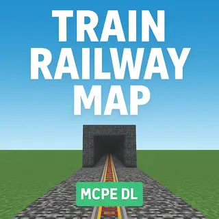 Train Railway Map [MCPEDL]