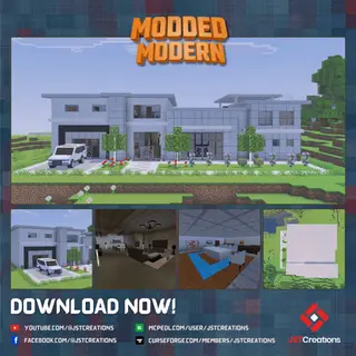 Modded Modern House #6 (With Furnitures)