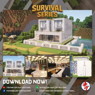 Survival Modern House #23 (Achievements On)