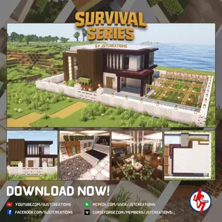 Survival Modern House #21 (Achievements On)