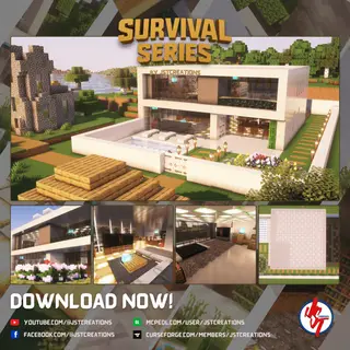 Survival Modern House #33 (Achievements On)
