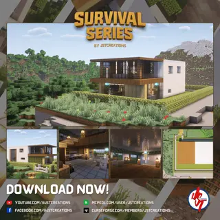 Survival Modern House #10 (Achievements On)