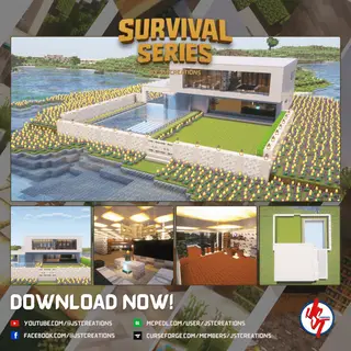 Survival Modern House #24 (Achievements On)