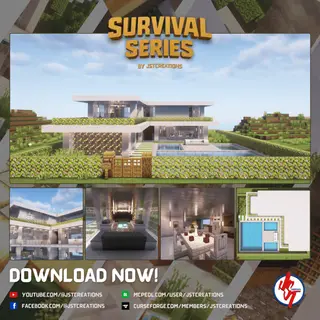 Survival Modern House #88 (Achievements On)