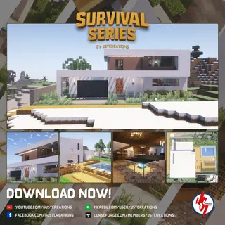 Survival Modern House #69 (Achievements On)