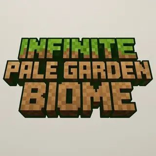 Infinite pale garden biome