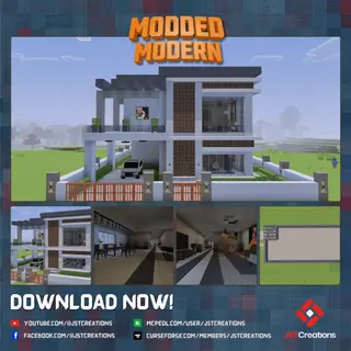 Modded Modern House #5 (With Furnitures)