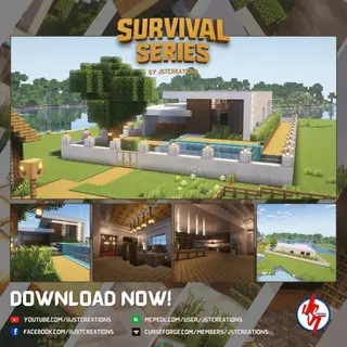 Survival Modern House #17 (Achievements On)