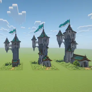 Tower Set: 5  Size Variants