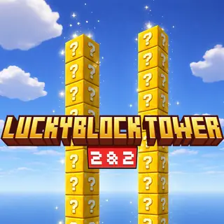 Lucky Block Tower 2v2