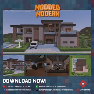 Modded Modern House #9 (With Furnitures)