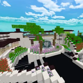 Modern Island with Modern House