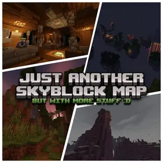 Just Another Skyblock Map - Bosses, Shops, OP Items and more!