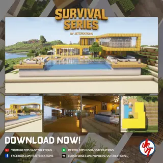 Survival Modern House #90 (Achievements On)