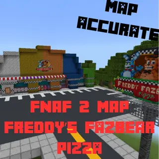 FNaF 2 Freddy's fazbear pizza Five nights at Freddy's 2- map accurate