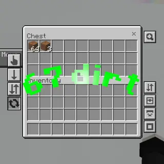 Six seven dirts in void