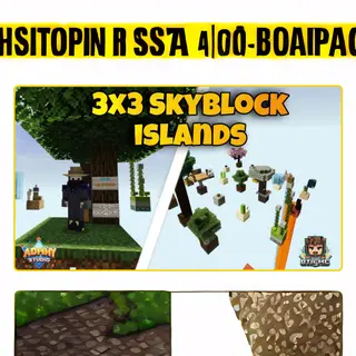Sky 3x3 islands Survival 🍃