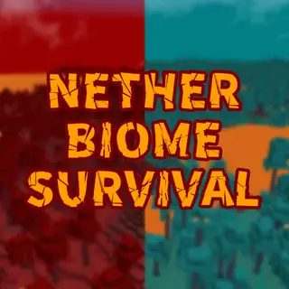 Nether Biome Survival - KeepInventory & Achievements Enabled
