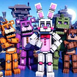 FIVE NIGHTS AT FREDDYS MAP 