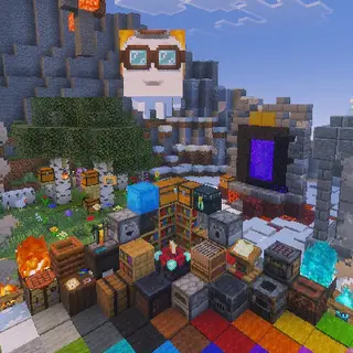 Resource pack display map