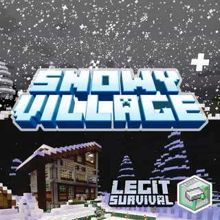 Legit Survival Snowy Village