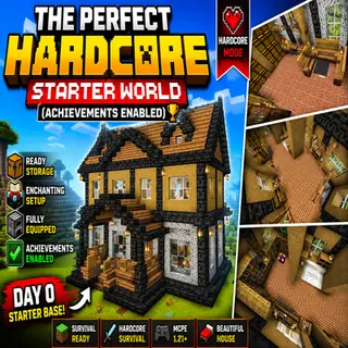 The Perfect Hardcore Starter World (Achievements Enabled)