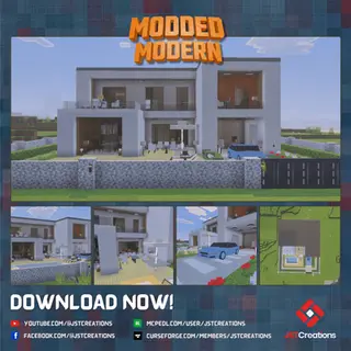 Modern House #23 (With Furnitures)