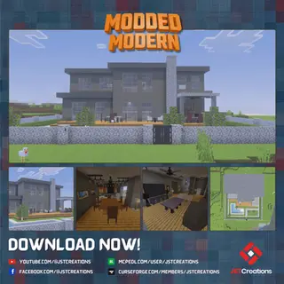 Modern House #22 (With Furnitures)