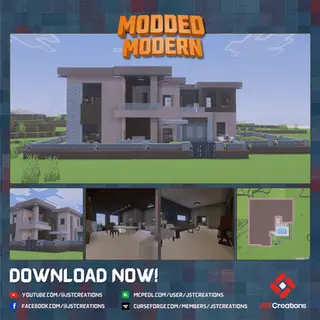 Modded Modern House #21 (With Furnitures)