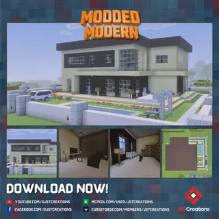 Modded Modern House #18 (With Furnitures)